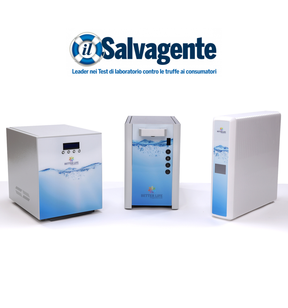 Acqua e aria purificata con i prodotti Betterlife