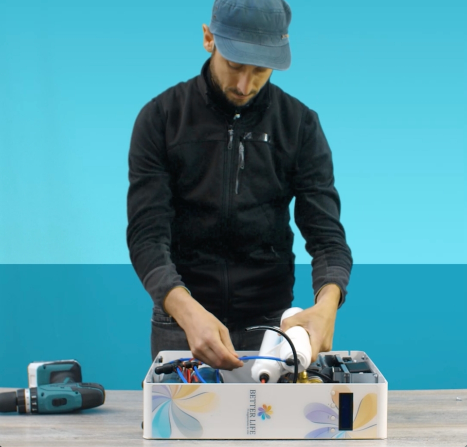 Sistema di sanificazione del depuratore Betterlife